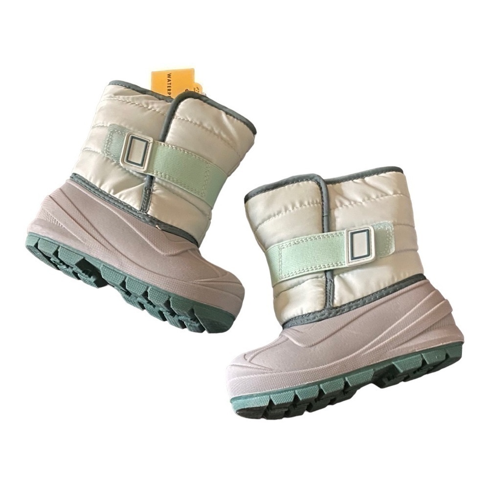 NWT-CAT & JACK-KIDS WATERPROOF WINTER BOOTS-SIZE 7